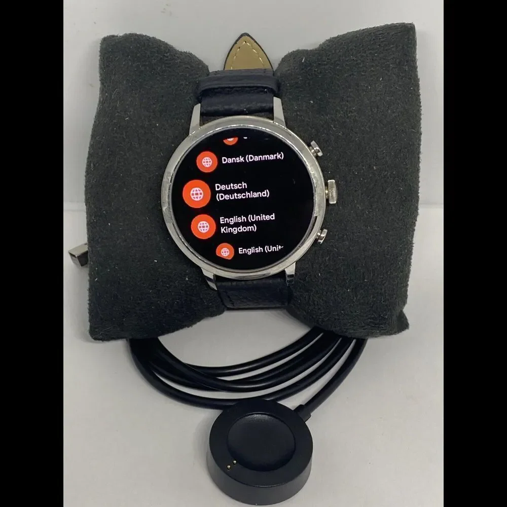 Fossil Gen 4 Authentic Digital Dial Smart Watch Custom Band FTW6011 AB468